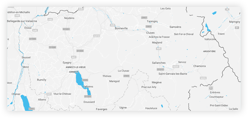Carte des Offices de Tourisme
